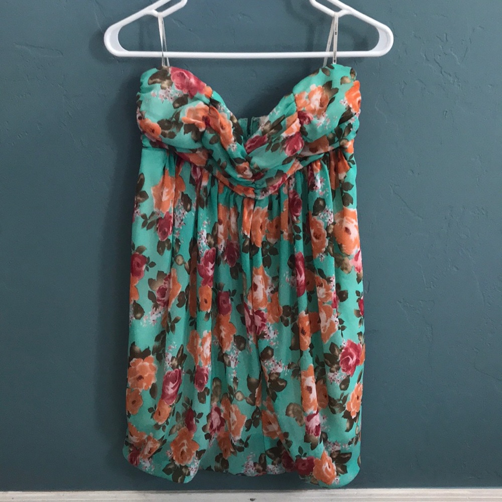 Floral summer dress